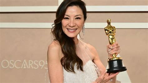 Michelle Yeoh wins best actress Oscar for ‘Everything Everywhere All At Once,’ is first Asian woman to win the category